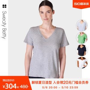 sweatybettyrefresh短袖女跑步