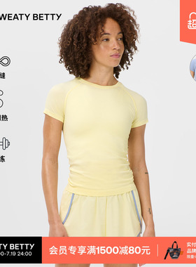 Sweaty Betty Athlete Seamless无缝圆领修身短袖运动T恤SB10131