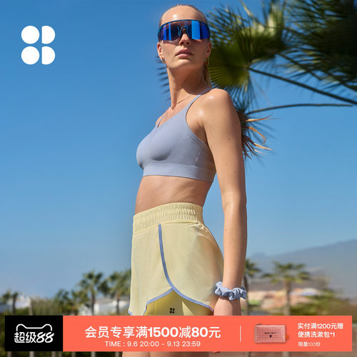 SweatyBetty训练二合一高腰短裤