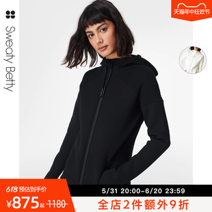 SB7070 SweatyBetty CrossTrain透气保暖连帽运动拉链卫衣外套夏季