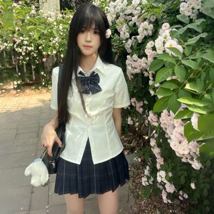 花千猪新品 井南高jk衬衫制服日系短袖夏季学生套装学院风上衣