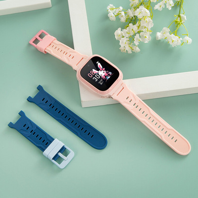 适用荣耀亲选2表带ZOWBOT儿童电话手表硅胶腕带ACE-WB00亲肤软胶表链非原装配件