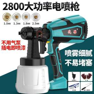 木漆多功能喷涂翻新油漆外墙电动喷漆枪乳胶漆墙面喷漆机自动喷枪