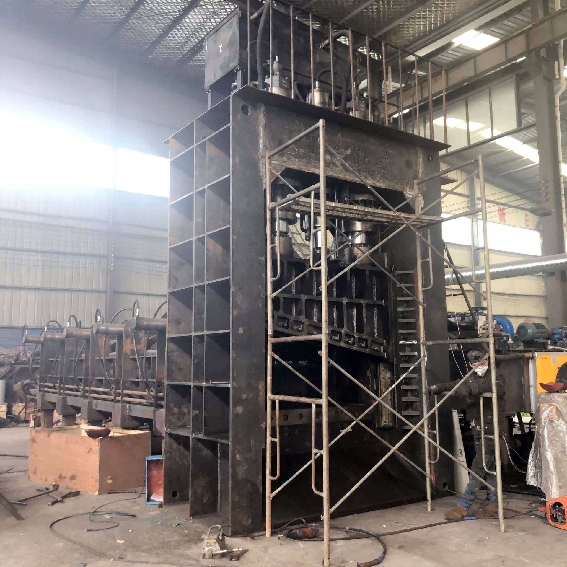 供应 500型龙门剪切机 报废汽车剪切机 过载保护 废钢液压龙门剪