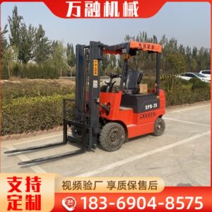 1吨电动堆高车电动叉车2吨全自动液压升高车铲车装卸托盘升降叉车