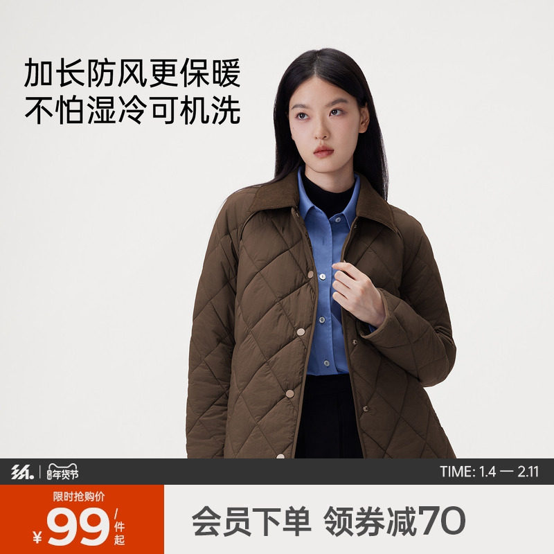 半练热绒服轻量秋冬季外套女夹棉保暖似羽绒防风防水可机洗棉服,女装/女士精品,棉衣/棉服,淘宝优惠券,粉丝福利购,淘宝优惠卷