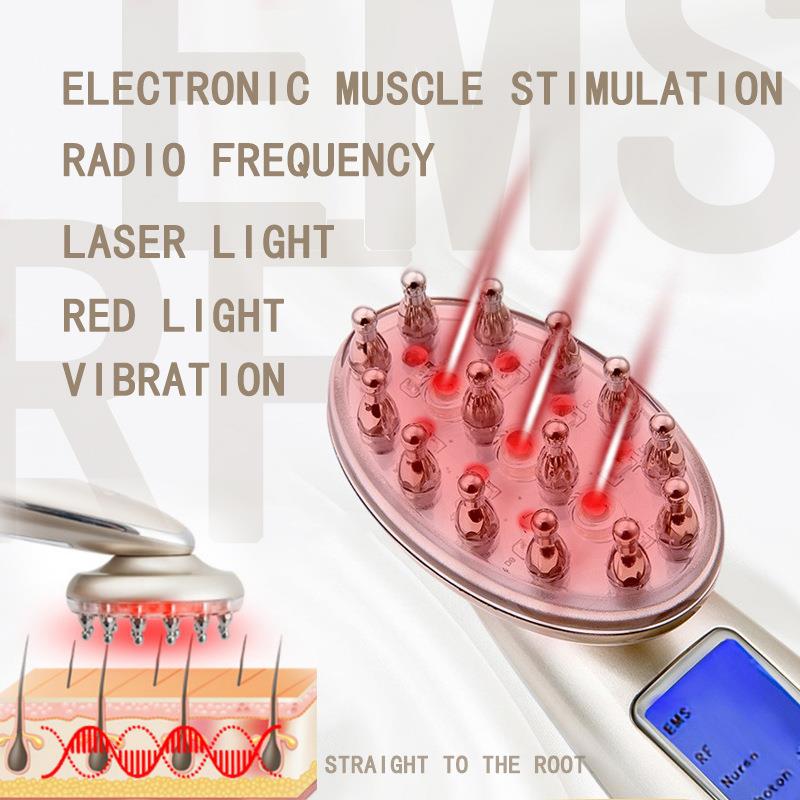 头皮护理生发液导入仪摩家用动按摩梳上经络按器光疗养电国货品牌