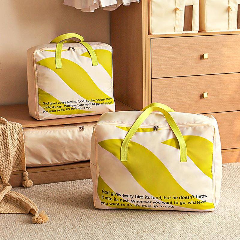 加厚水牛衣布棉被收纳袋多功津能物搬06家打包袋旅行收纳出差防手