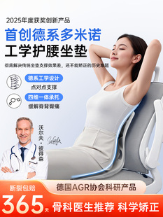 【德国品质】护腰坐垫办公室工位久坐神器护脊椎人体工学护腰靠椅