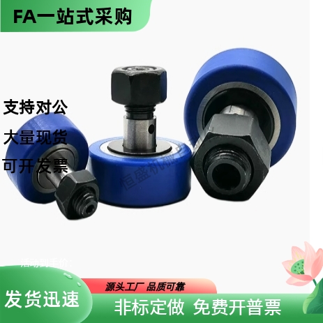 包胶凸轮轴承随动器   BPY53-d12 d16-D30 D32 D35