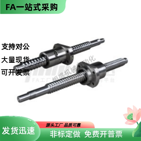 滚珠丝杆LCV02-25-5 10 25 50-L200 L300 L400 L500L1500-F27-P10