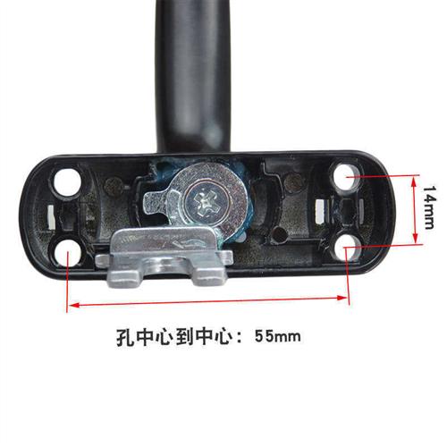 老式彩铝窗户传动执手锁 50铝合金门窗把手 外推平开窗转动拉手锁