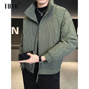 羽绒服男士冬季潮牌宽松加绒加厚冬装外套高级感白鸭绒内胆防寒服