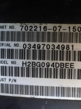 H2BG094DBEE H2BG104DBEE H2BG124DBEE 原装布里斯托设备压缩机