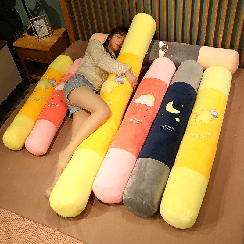 长条抱枕男生款睡觉夹腿靠垫床上女生床缝填充神器圆柱可拆洗