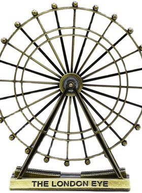 复古摩天轮装饰摆件家居饰品客厅酒柜电视柜超市酒店美陈摆设