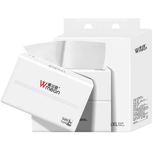 唯美源抽纸巾家用460张柔韧五层