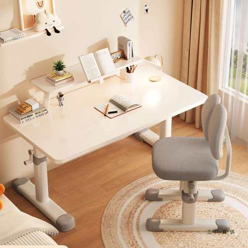 儿童学习桌可升降书桌小学生课桌椅套装家用桌子写作业写字桌
