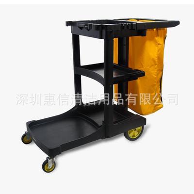 D-11C清洁手推车布草车保洁车客房多功能客房清理收纳手推车
