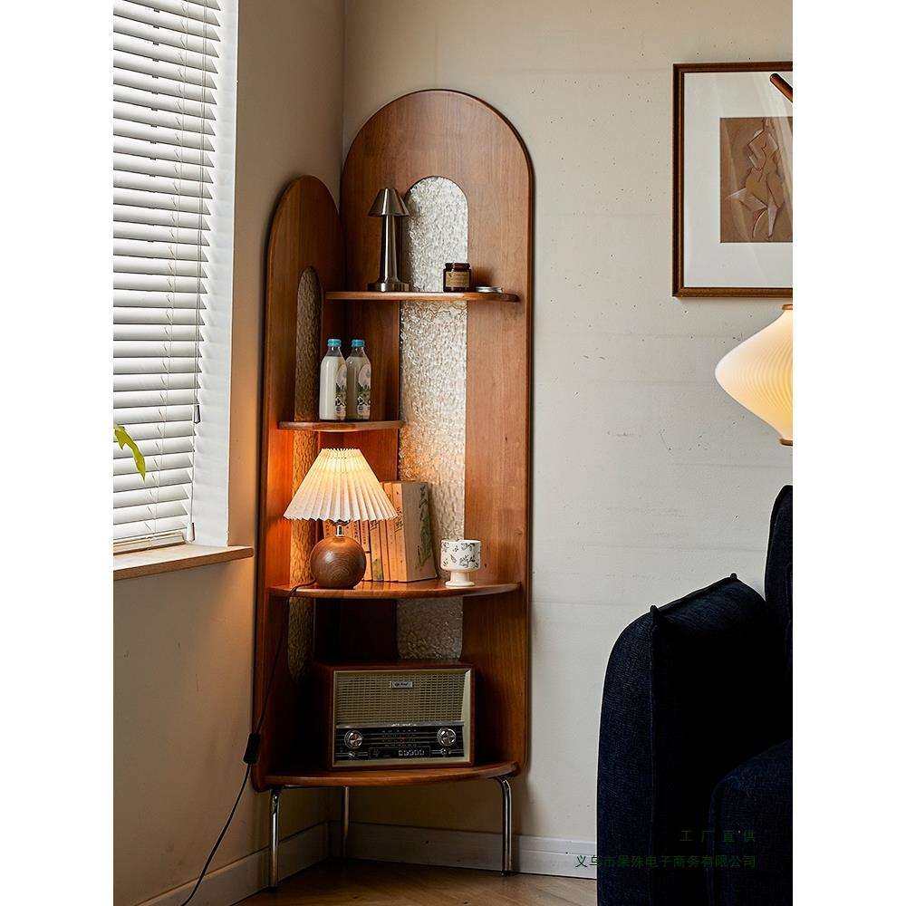 中古风实木转角柜客厅沙发边拐三墙角落置物架复古书柜房餐边收纳,畜牧/养殖物资,畜牧/养殖器械,淘宝优惠券,粉丝福利购,淘宝优惠卷