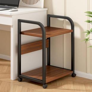 打印机置物架落地主机箱托架移动多层收纳架子办公室复印机放置J&