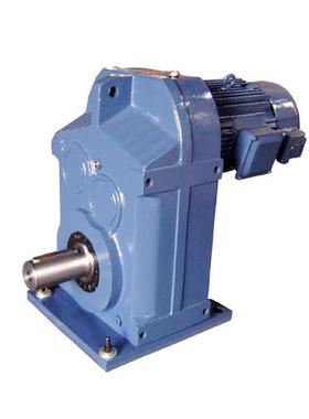 斜齿轮硬齿面减速机F107-55-3KW-4P减速器起动平稳低损耗