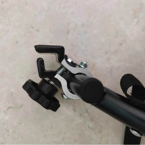 自行车拖车连接器斜角铝合金夹式连接件货车儿童车通用连接器配件