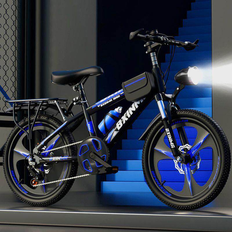 自行车儿童6到12岁10岁男孩女孩中大童学生山地车变速18/22寸单车