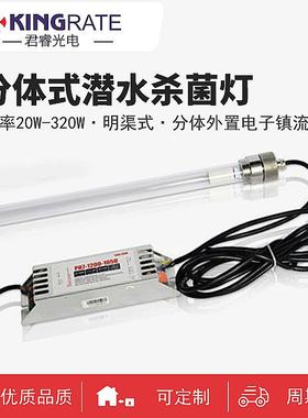 直销杀菌灯浸没式杀菌器明渠水族箱污水处理净水紫外线消毒灯