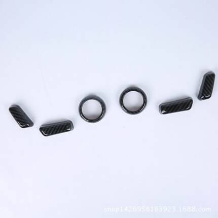 19XC40座位调节开关饰框适用沃尔沃XC60座椅升降开关亮片改装YM