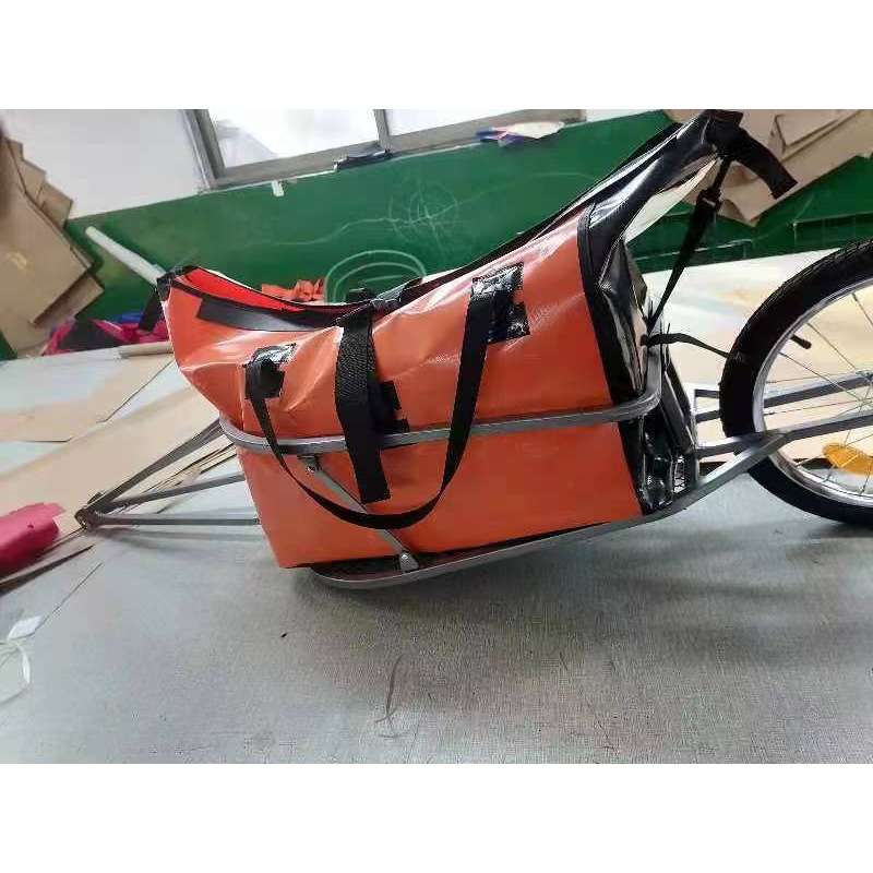 便携旅行行李拖车自行车拖车露营推拉车营地小拖车