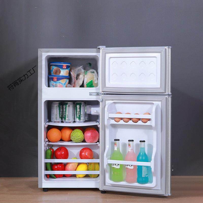 冰箱家用双门小型迷你冰柜冷冻冷藏宿舍租房节能电器小冰箱二人用