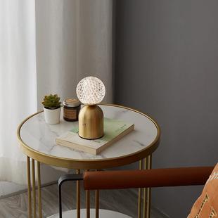 极简全铜创意卧室床头台灯护眼氛围感装饰无极触摸调光网红小夜灯