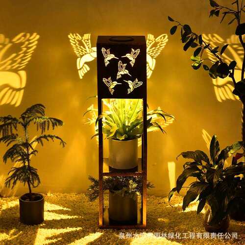 太阳能光影花架灯阳台花园别墅装饰灯户外防水庭院室外布置氛围灯