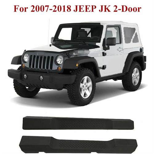 07-17款JK牧马人四门两门原车款侧踏上车踏板改装配件改装脚踏板