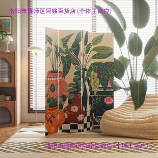 平平安安屏风隔断客厅移动折叠入户门新款遮挡对门办公室卧室折屏