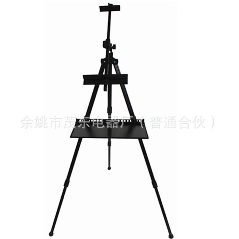 克瑞斯油画架写生伸缩铝合金三角架手摇画板支架素描折叠画架