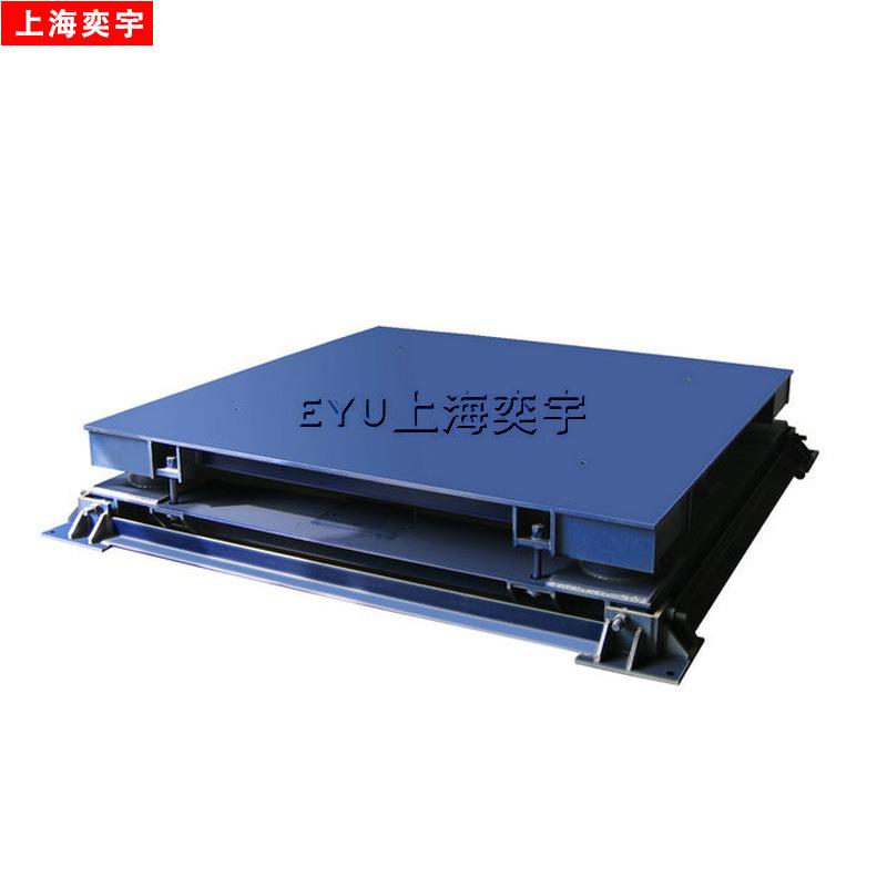 重型称钢锭地磅秤石材电子称地秤加厚钢材双层弹簧缓冲秤平台秤