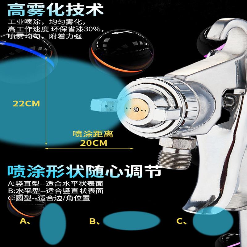 吉由w77气泵油漆喷枪气动喷壶喷漆喷胶枪w71下壶汽车喷漆枪壶其他