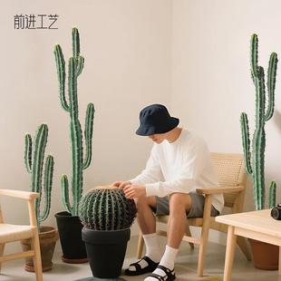 仿真仙人柱人造绿植沙生植物龙神木假仙人掌盆栽cactus
