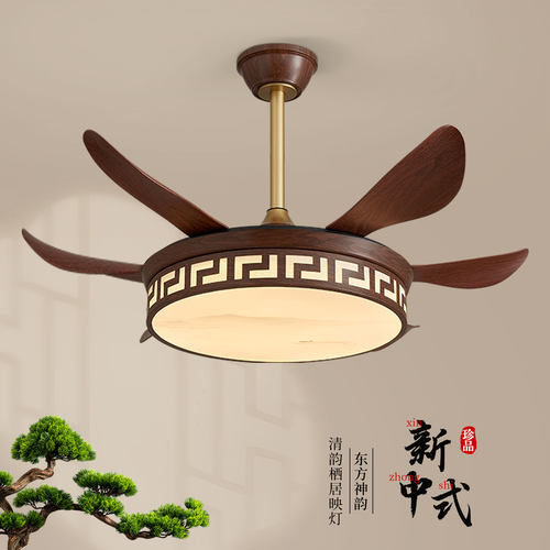 宋氏美学铁艺餐厅风扇灯