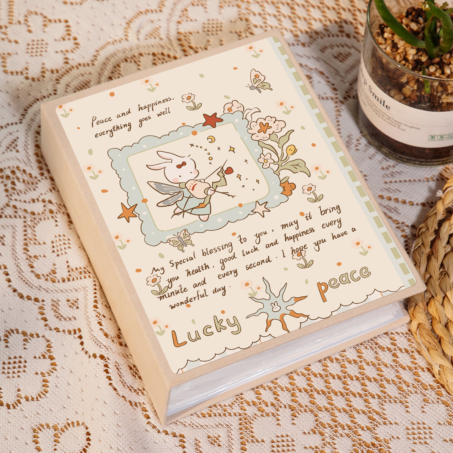 可爱风100张5寸大容量相册