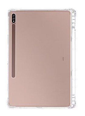 适用S9/S9+保护套12.4寸T500/T505透明X200/X205三星10.5寸气囊Galaxy Tab A8/A9/A9+软壳A7 8.7寸S6 10.4寸