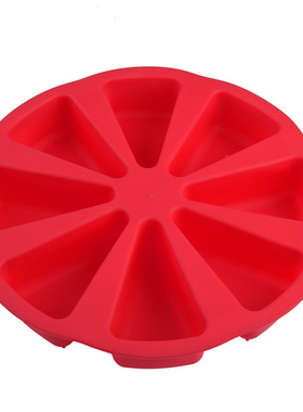 .. 8 Cavity Scone Pans 3D Silicone Cake Mold DIY Baking Past