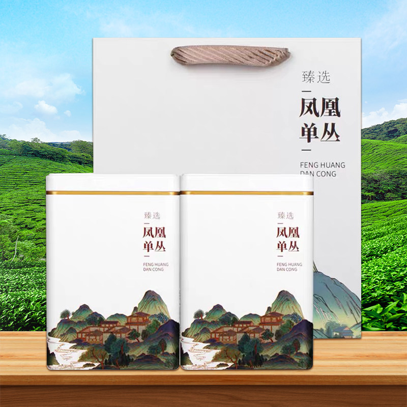 鸣馨斋（五雪）雪片鸭屎香 凤凰单枞茶清香型潮州原产单丛送礼罐