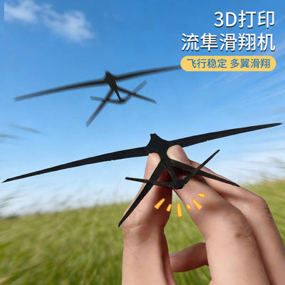 流隼滑翔机多翼手抛飞机模型