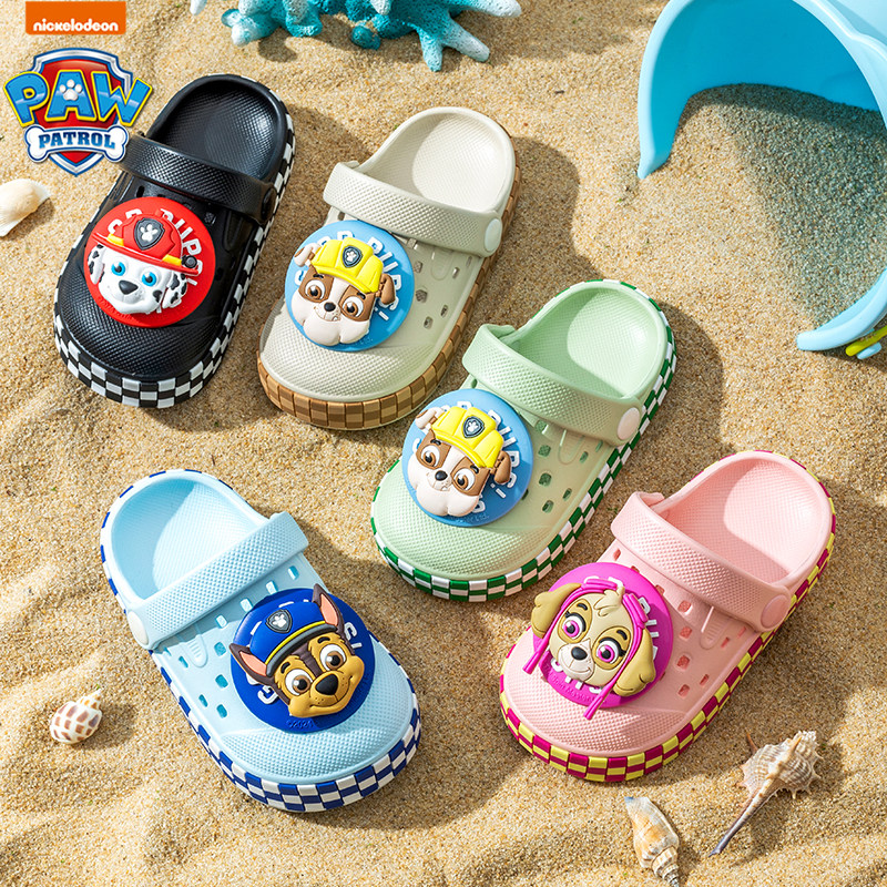 汪汪队男童凉拖鞋夏季新款防滑儿童海边沙滩鞋男孩外穿中小童凉鞋