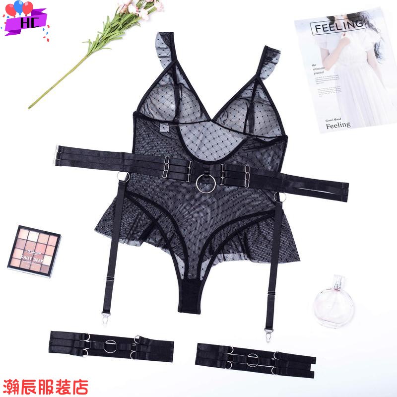 Lace Body Shaper Sexy Lingerie pajamas蕾丝塑身连体衣性感内衣