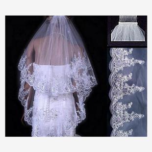 Wedding Tulle Veil Short Veils Bridal White