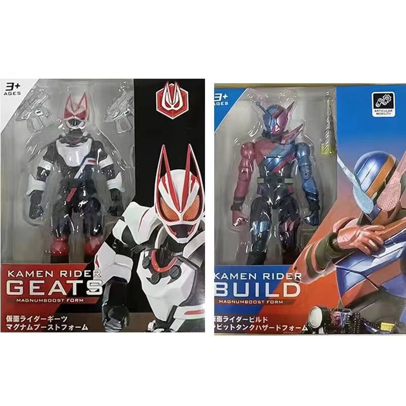 초가동 SHF 가면라이더 겐지 폭스 GEATS 매그넘 스러스터 형태 가동 피규어